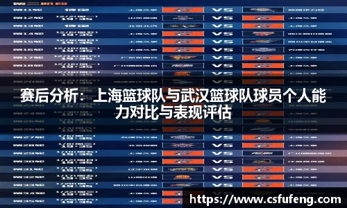 赛后分析：上海篮球队与武汉篮球队球员个人能力对比与表现评估